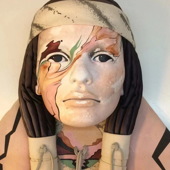 Dyan Nelson’s Vintage Ceramic Wall Mask S/N: 6/90 - Picture 2 of 10